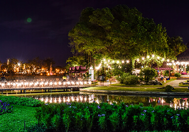 Adelaide Festival at night