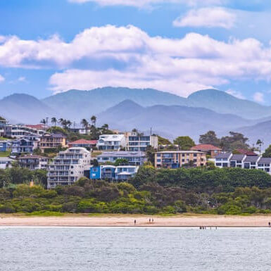 View of Coffs Harbour Coastline